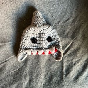 Baby’s Crochet Shark Hat